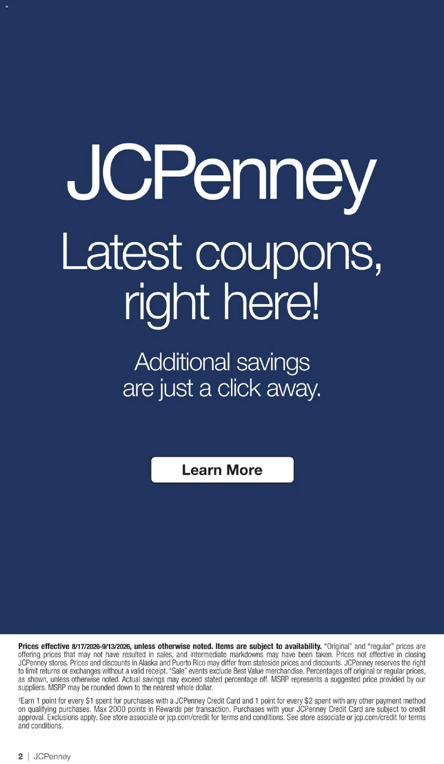 JCPenney Weekly Ad - valid from 08/18/2026 | Page: 40