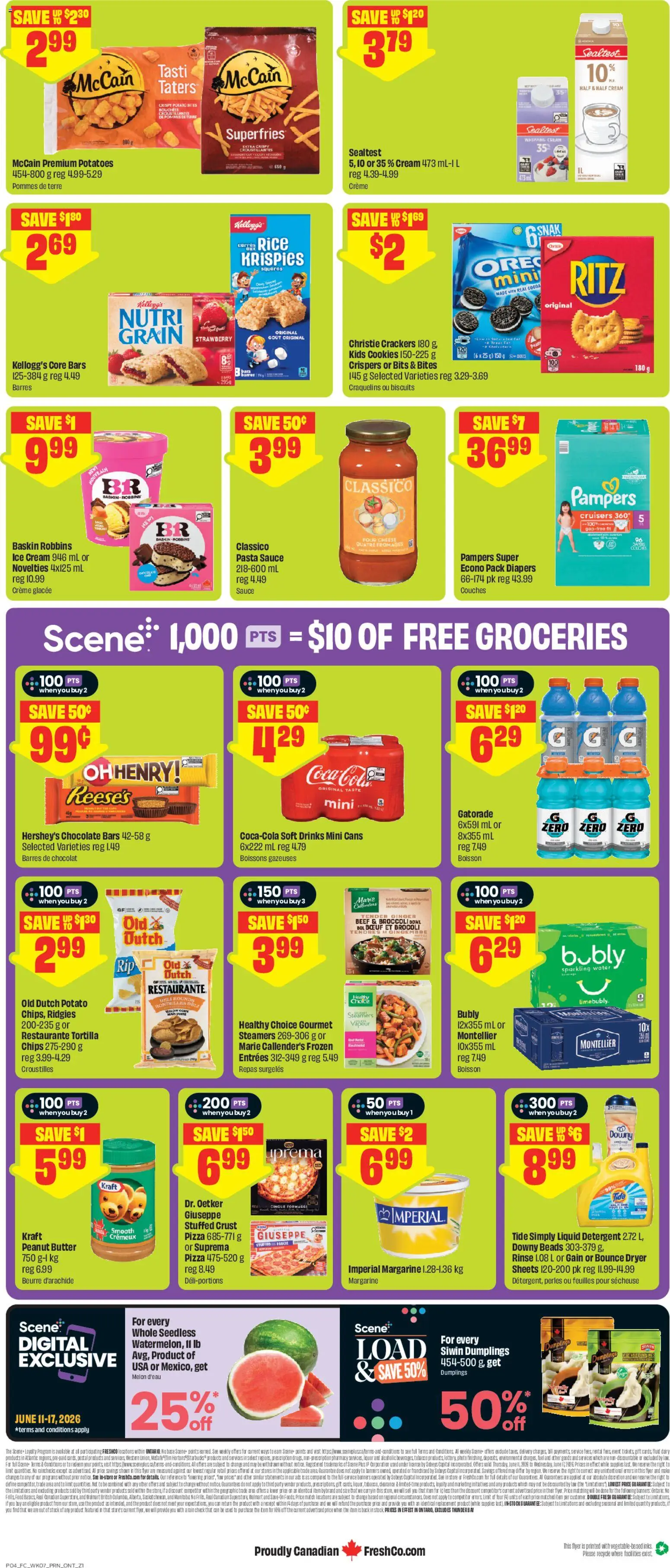 FreshCo Flyer from Jun 11, 2026 - Unlock Huge Savings | Canada