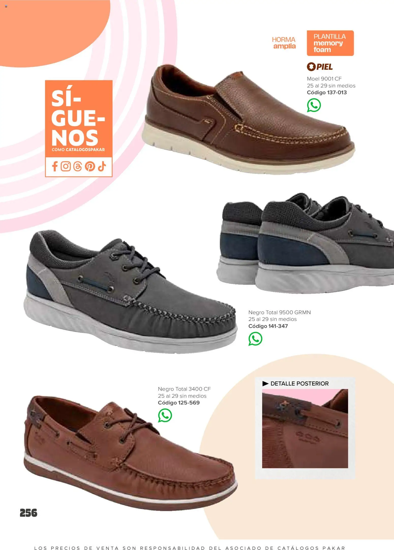 Nuevas ofertas de SC Pakar válidas en toda la República Mexicana desde el 30.01.2026. ¡Encuentra las mejores ofertas en SC Pakar catálogo Hombre! | Página: 256
