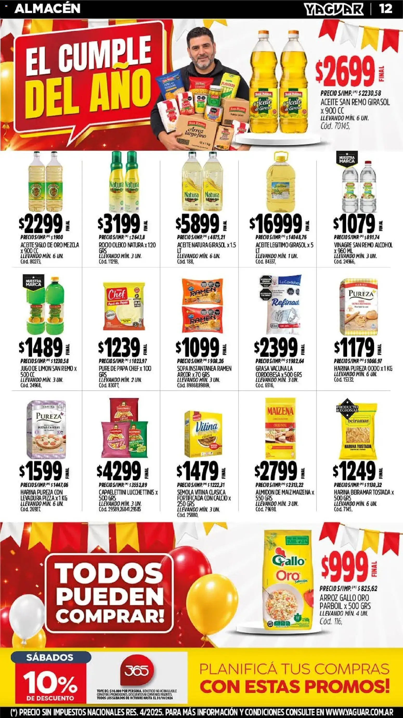 Yaguar - Oferta Semanal General Roca │ válido desde el 12/10/2026 | Página: 13