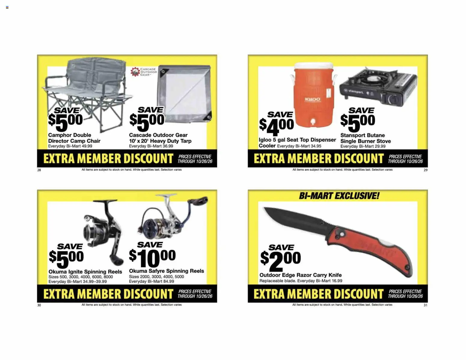 Bi-Mart Extra Member Discount Book - valid from 10/13/2026 | Page: 9