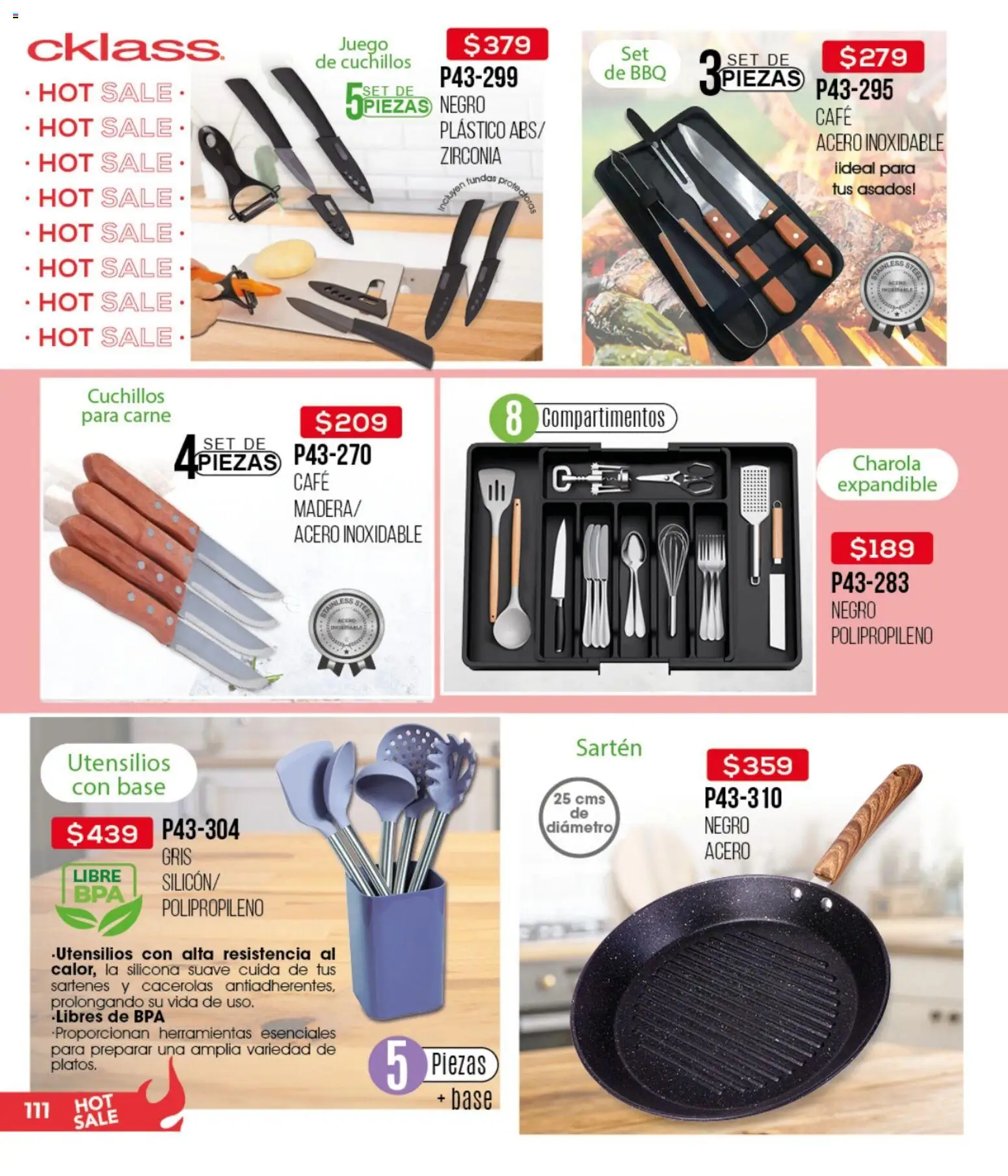 Nuevas ofertas de Cklass válidas en toda la República Mexicana desde el 15.05.2026. ¡Encuentra las mejores ofertas en Cklass Hot Sale! | Página: 301 | Productos: Café, Juego, Sartén
