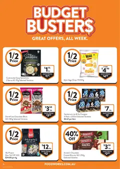 Preview of Foodworks catalogue - valid from 24/06/2026 | Page: 6 | Products: Chicken, Chips, Soup, Up & go
