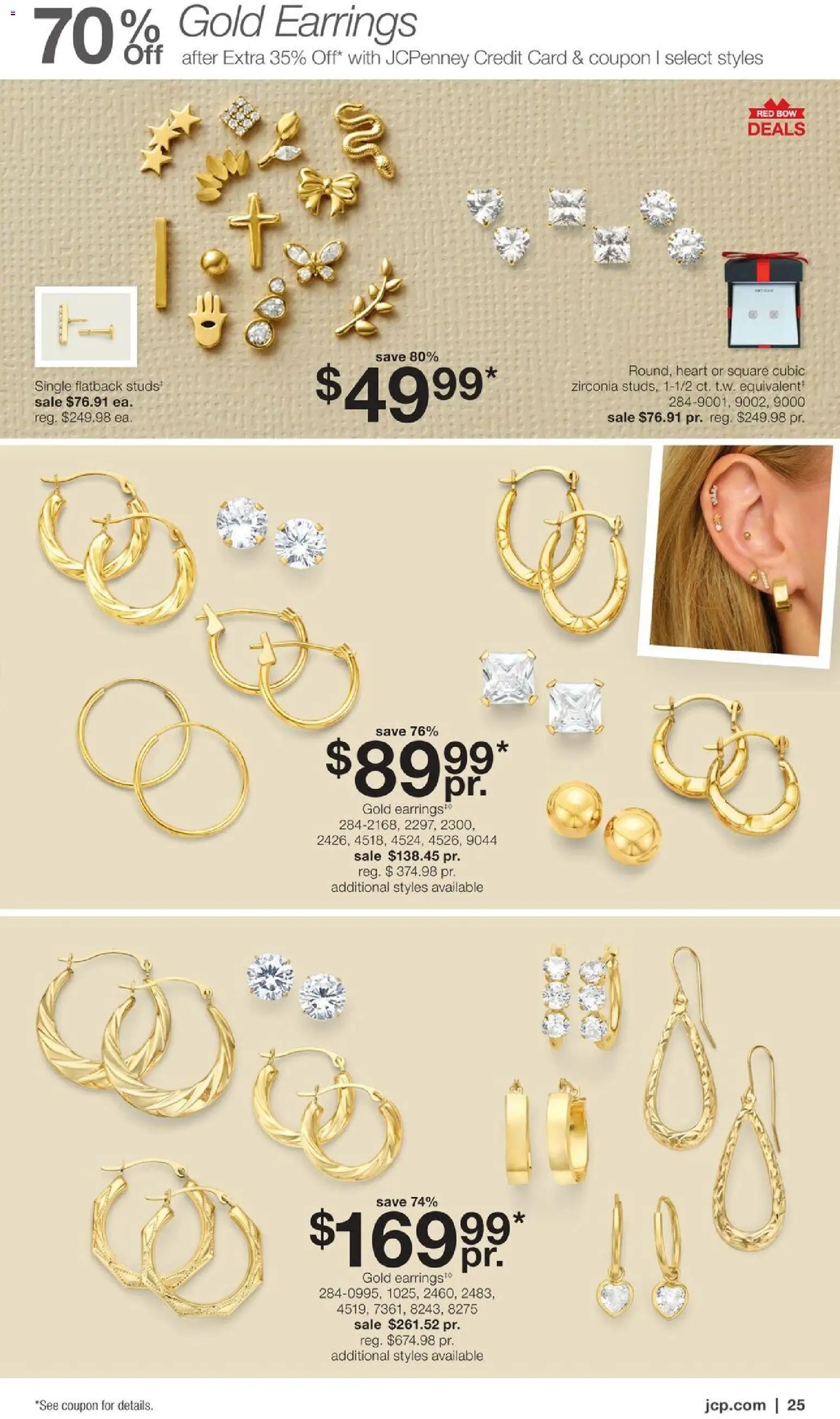 JCPenney Our Biggest Jewelry Sale of the Season - valid from 09/28/2026 | Page: 24 | Products: Bow