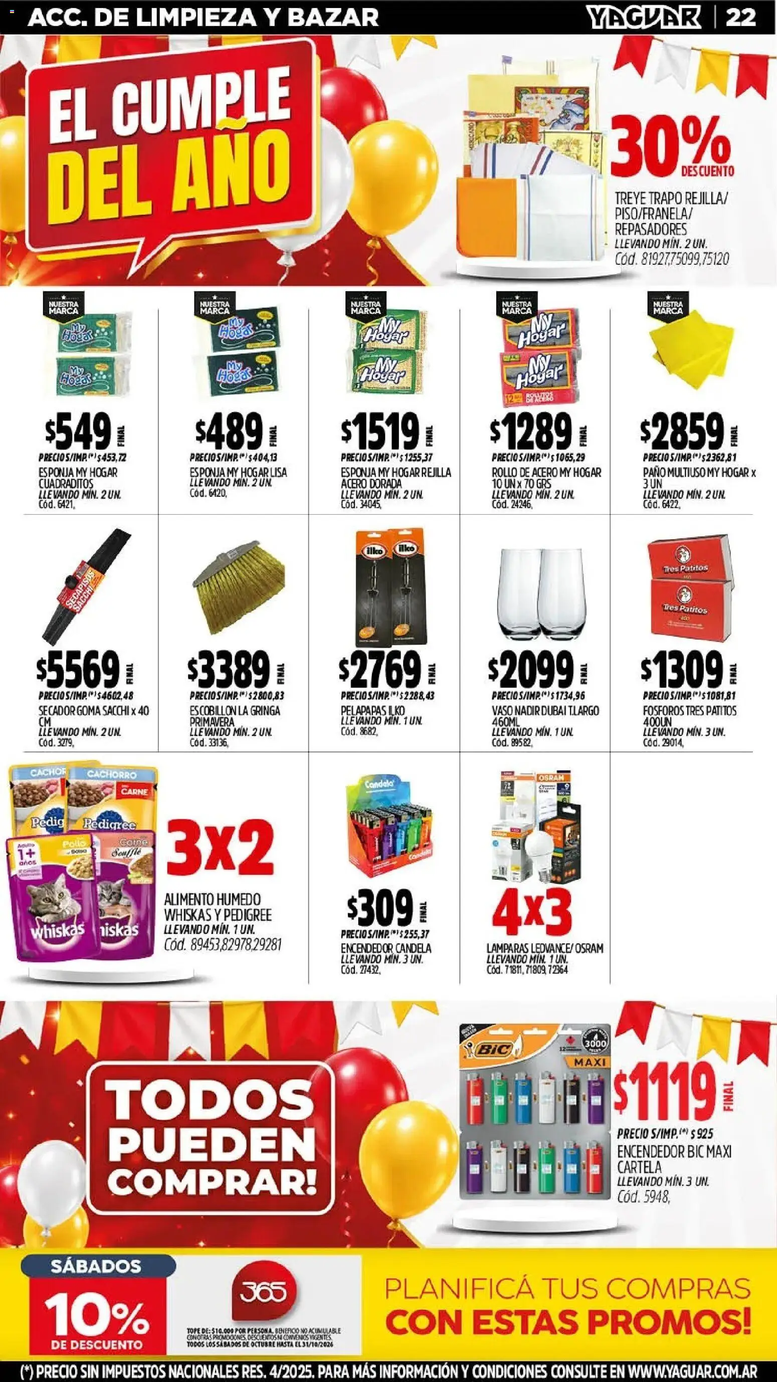 Yaguar - Oferta Semanal Trelew │ válido desde el 12/10/2026 | Página: 24
