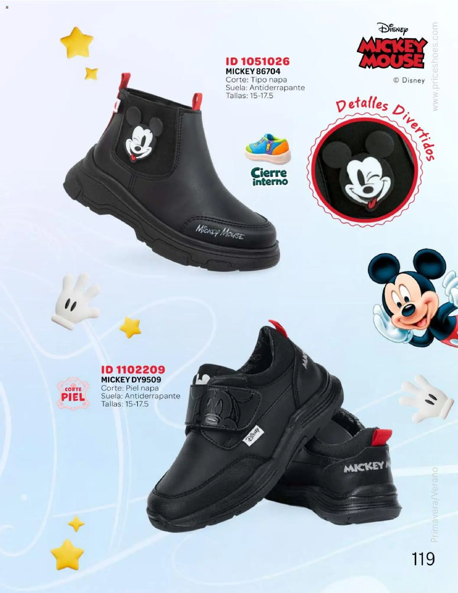 Nuevas ofertas de Price Shoes válidas en toda la República Mexicana desde el 25.04.2026. ¡Encuentra las mejores ofertas en Price Shoes catálogo Kids todo en uno! | Página: 119 | Productos: Mouse