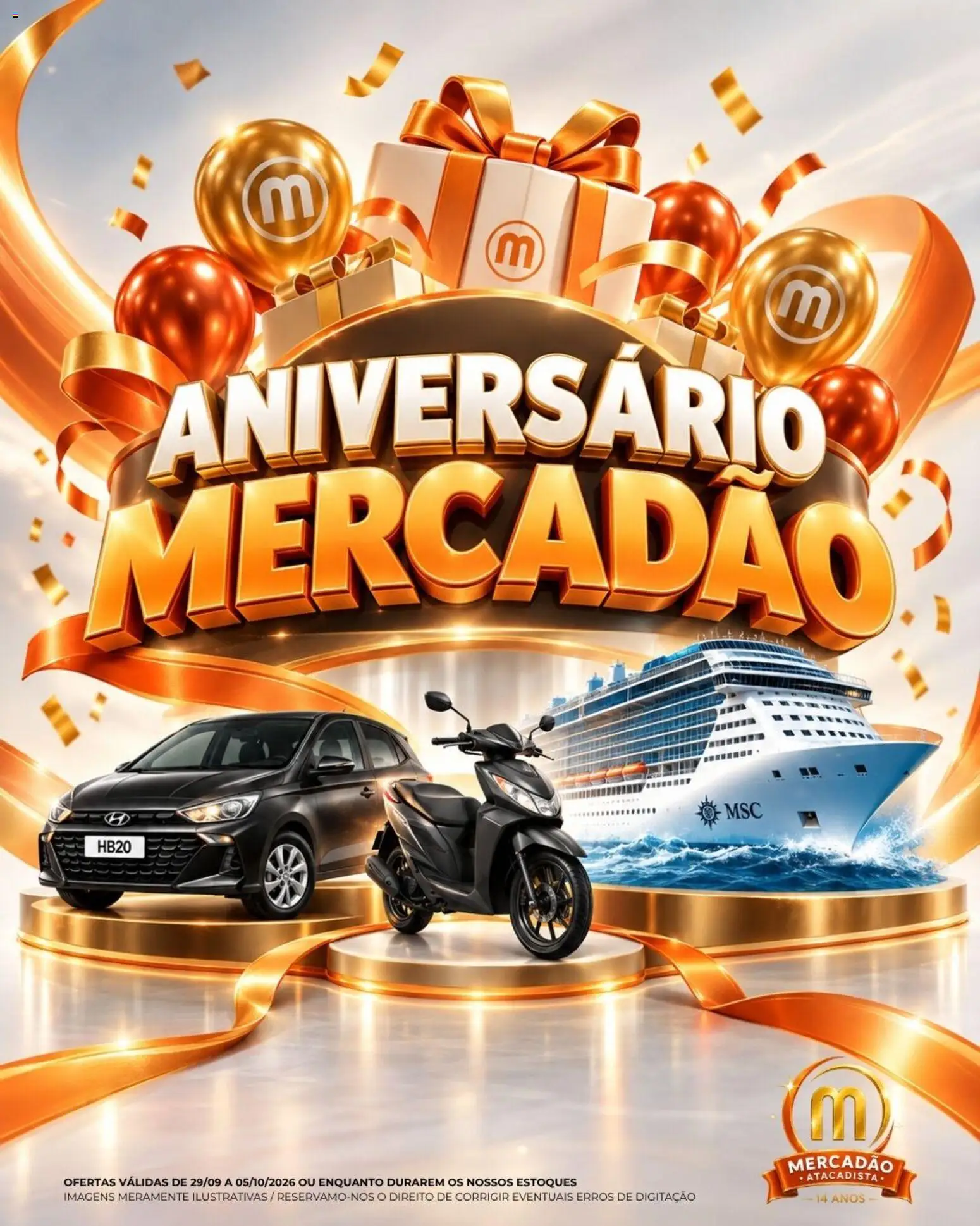 Mercadão Atacadista Folheto - válido de 29/09/2026 | Página: 1
