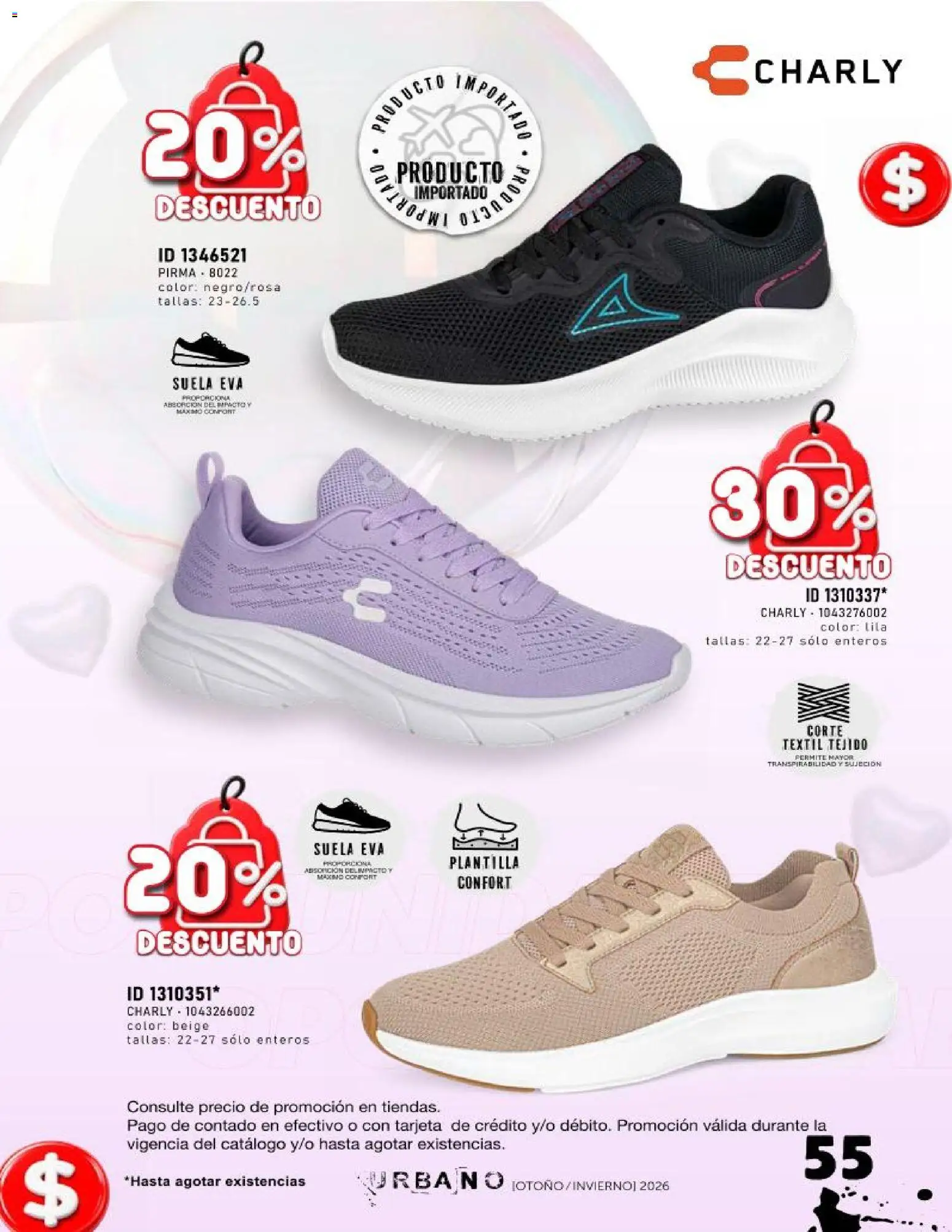 Nuevas ofertas de Price Shoes válidas en toda la República Mexicana desde el 15/10/2026. ¡Encuentra las mejores ofertas en Price Shoes catálogo Urbano! | Página: 53