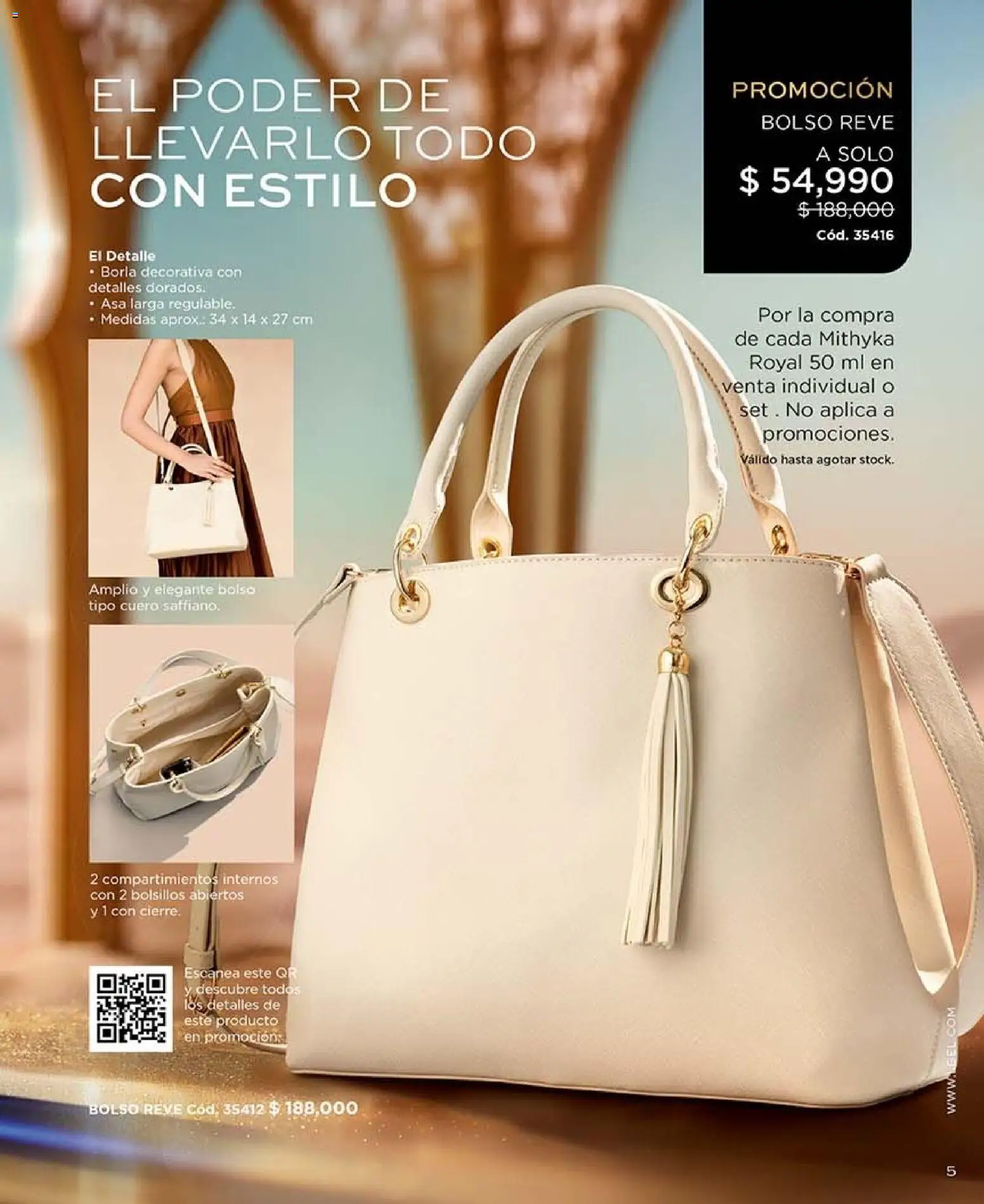 L'Bel revista - valida desde el 30/10/2026 | Página: 5 | Productos: Bolso, Bolsillos, Individual