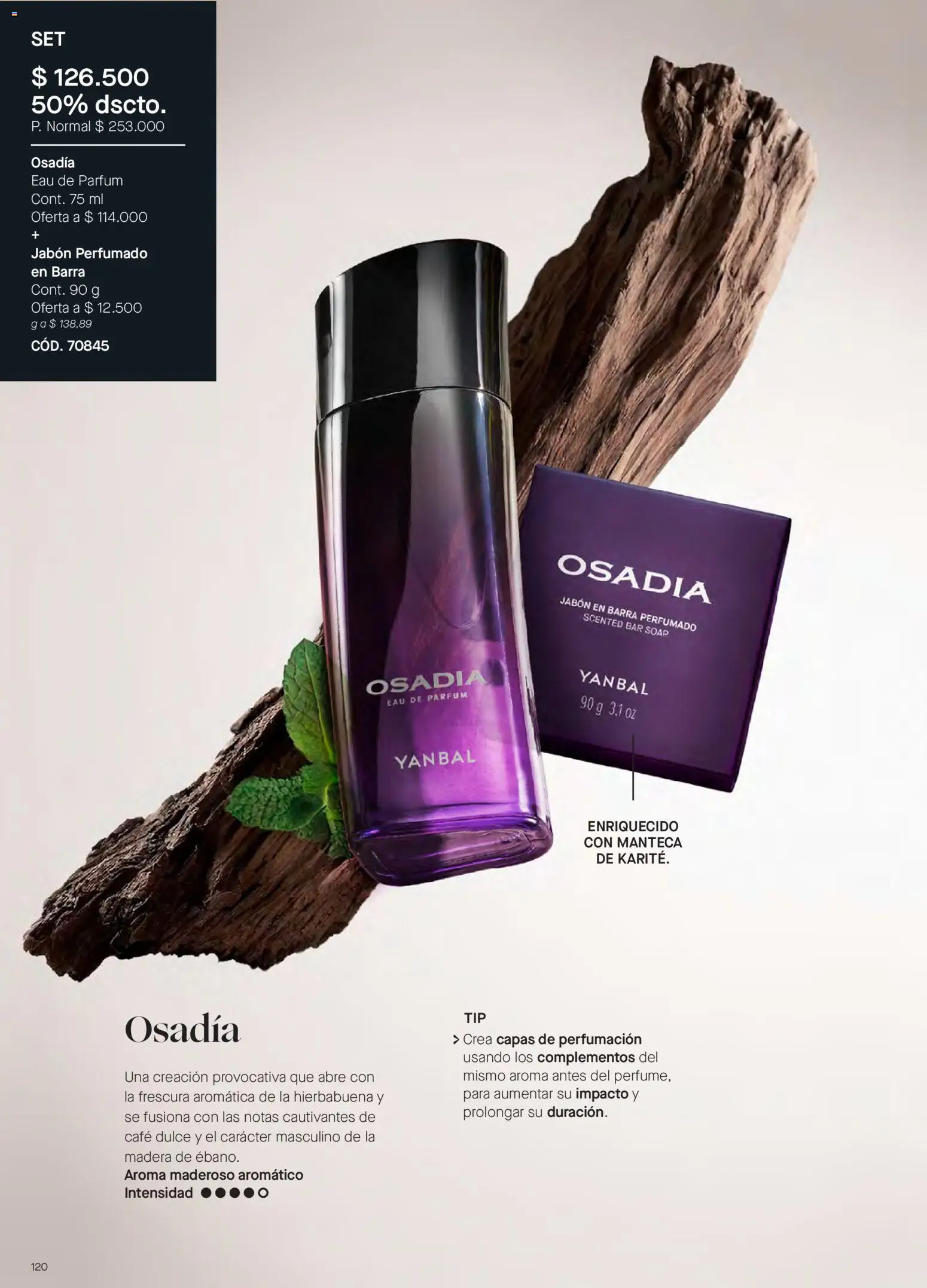 Yanbal revista - valida desde el 20/06/2026 | Página: 120 | Productos: Jabón, Manteca, Café