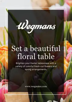 Preview of Wegmans weekly ads valid from 01.04.2026