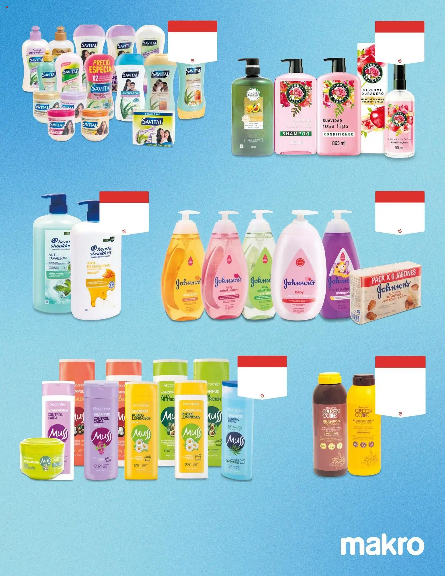 Makro revista - valida desde el 08.05.2026 | Página: 2 | Productos: Crema, Avena, Shampoo, Acondicionador