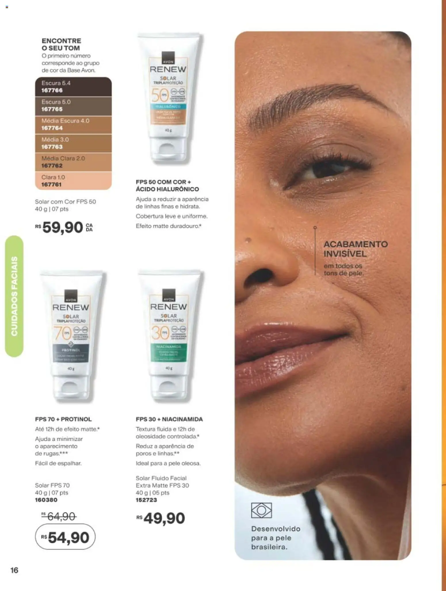 Avon Folheto - válido de 19/07/2026 | Página: 16 | Produtos: Base