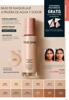 Oriflame catálogo válido desde el 19.06.2026 | Página: 37 | Productos: Agua, Uva, Base, Base de maquillaje
