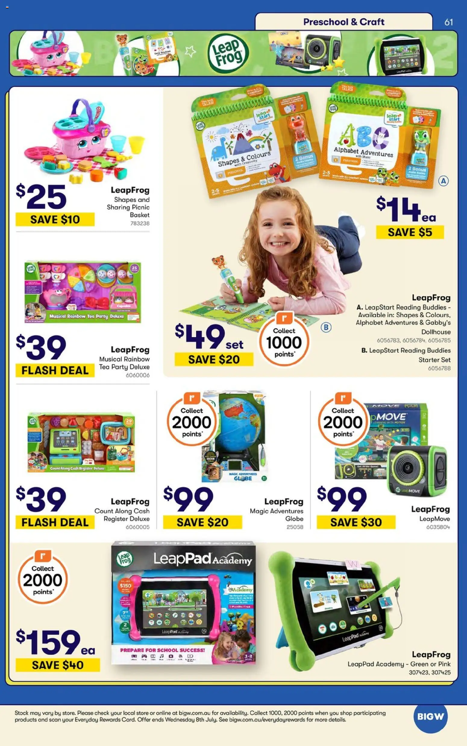 Big W catalogue - valid from 09.06.2026 | Page: 61 | Products: Basket, Tea