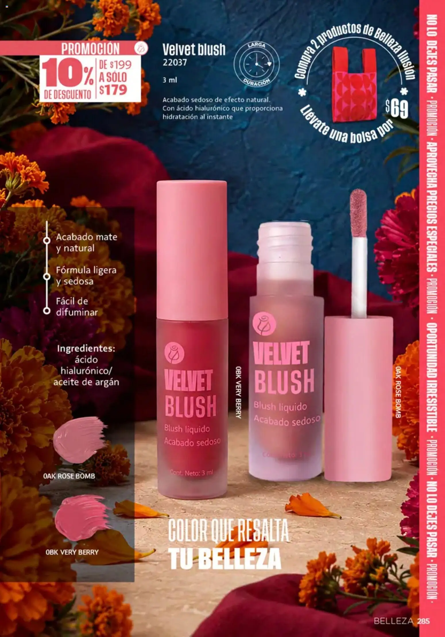 Nuevas ofertas de Ilusión válidas en toda la República Mexicana desde el 01/10/2026. ¡Encuentra las mejores ofertas en Ilusión catálogo Invierno! | Página: 287 | Productos: Bolsa, Aceite, Ingredientes, Mate