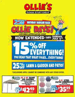 Preview of Ollie's weekly ads valid from 07/03/2026