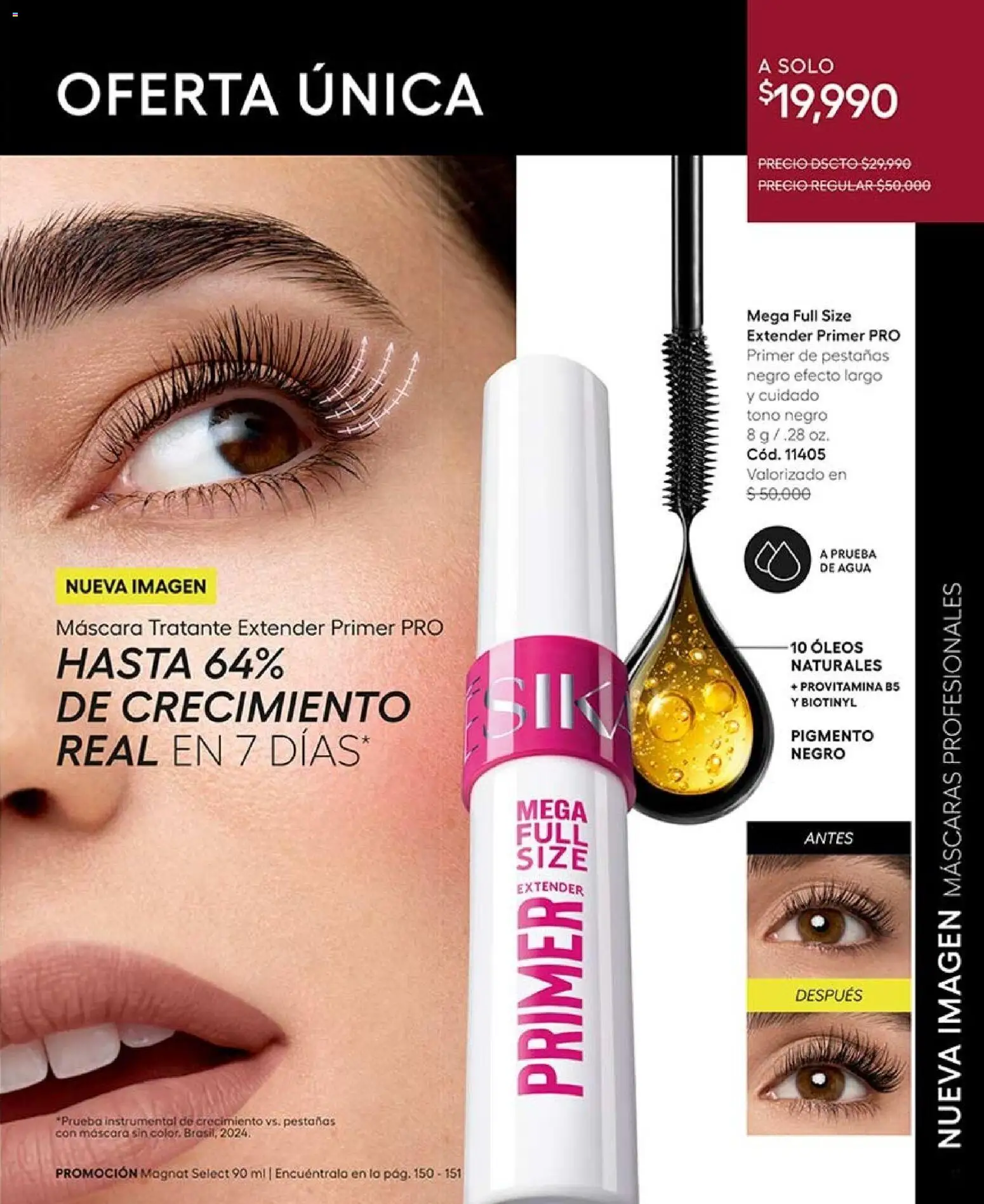 Ésika revista - valida desde el 07/09/2026 | Página: 13 | Productos: Agua, Máscara