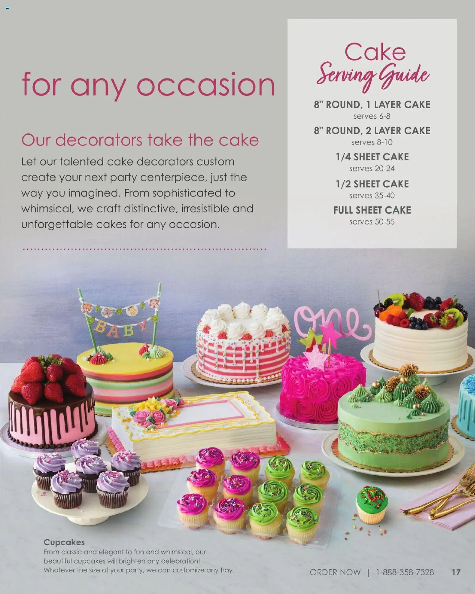 Albertsons Entertaining Guide - valid from 11/19/2025 | Page: 19 | Products: Cake, Sheet