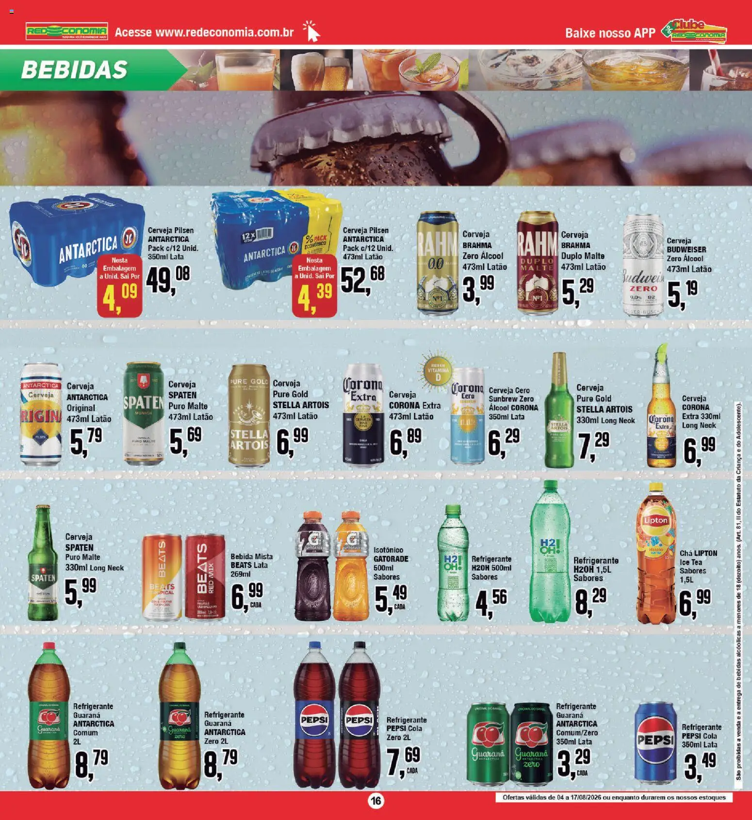 RedEconomia Folheto - válido de 04/08/2026 | Página: 16