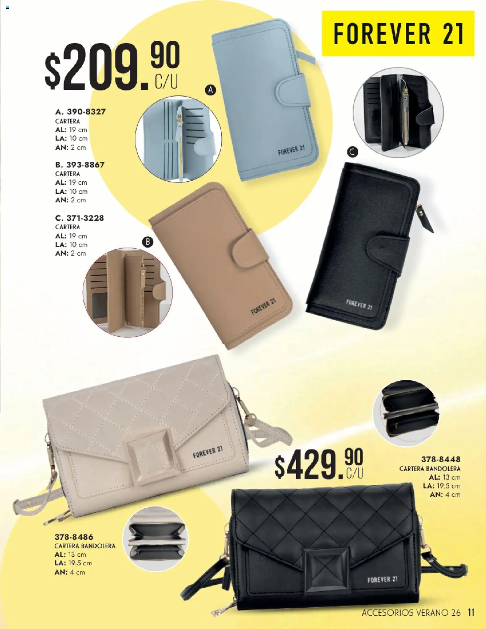Nuevas ofertas de Andrea válidas en toda la República Mexicana desde el 24/05/2026. ¡Encuentra las mejores ofertas en Andrea catálogo Accesorios para todos! | Página: 11