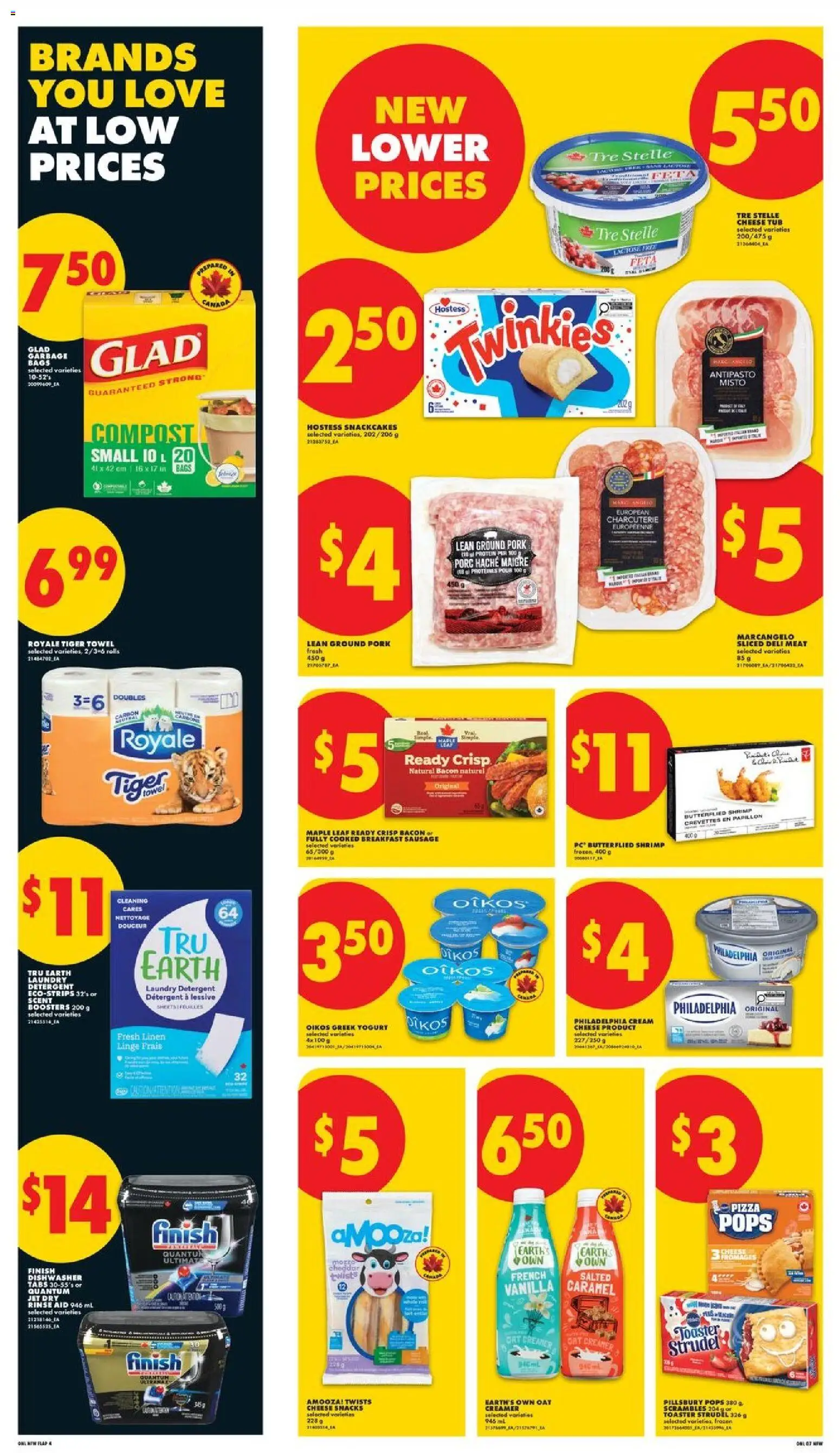 No Frills flyer valid from 16.04.2026 | Page: 15 | Products: PC, Detergent, Yogurt, Pork