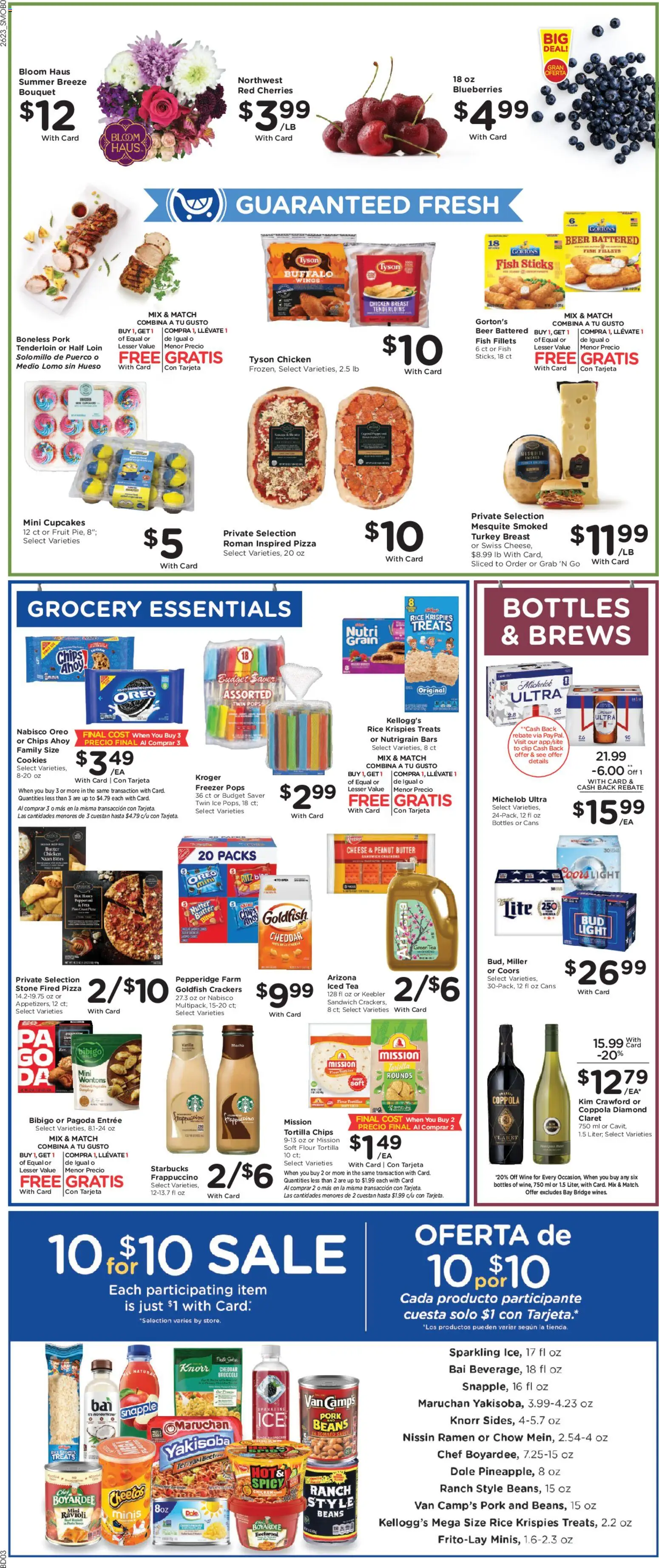 Smith's Weekly Ad - valid from 07/08/2026 | Page: 7 | Products: Broccoli, Butter, Cheese, Tea