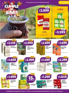 Vista previa Vital - Ofertas válido desde el 07/09/2026 | Página: 22 | Productos: Hierbas, Té verde, Té, Mate cocido