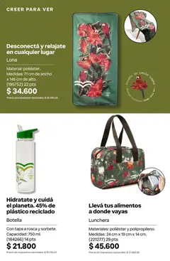 Vista previa Catálogo Natura Ciclo 10 válido desde el 30/06/2026 | Página: 296 | Productos: Lona, Botella