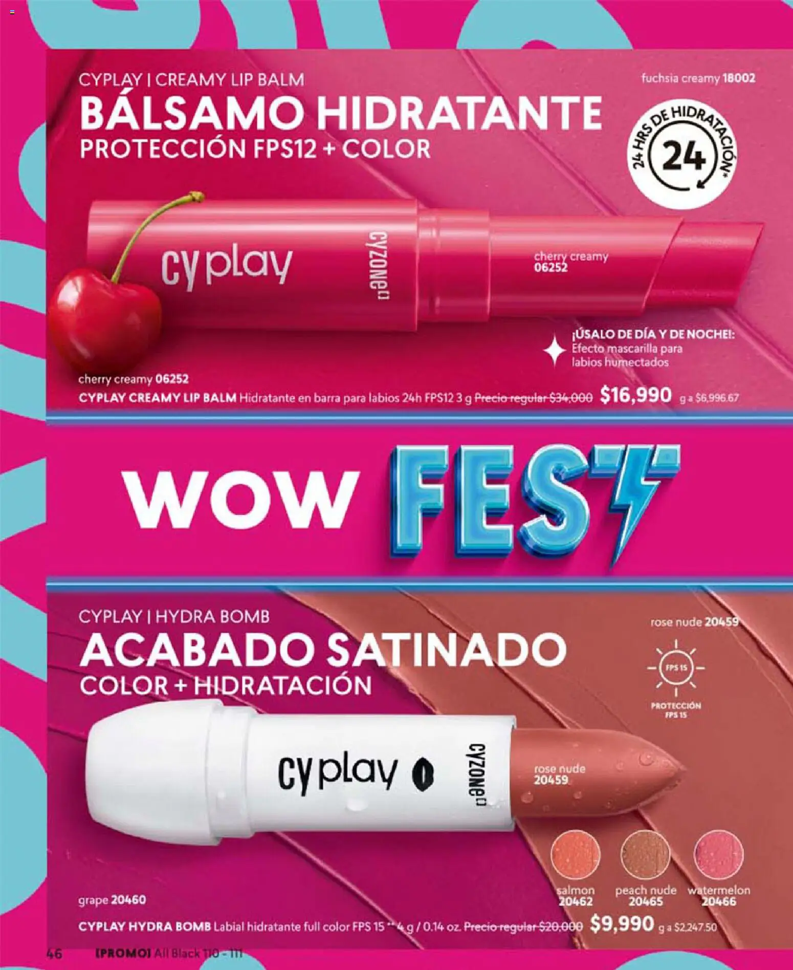 CyZone revista - valida desde el 19.05.2026 | Página: 46 | Productos: Bálsamo, Mascarilla