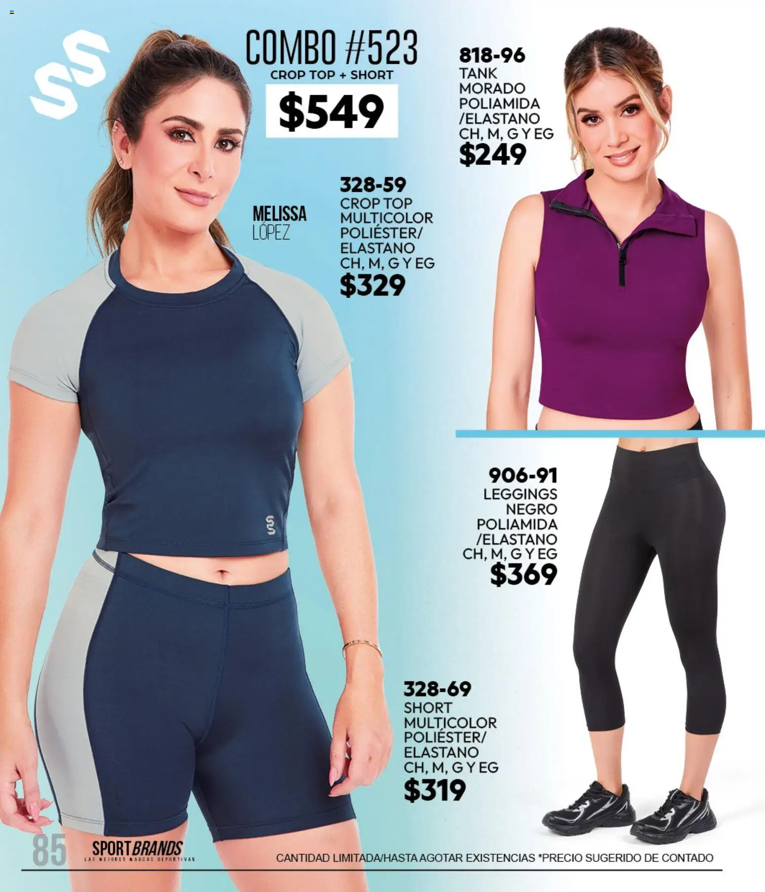 Nuevas ofertas de Cklass válidas en toda la República Mexicana desde el 11/09/2026. ¡Encuentra las mejores ofertas en Cklass catálogo Sportbrands Dama Invierno! | Página: 102 | Productos: Leggings, Top, Short