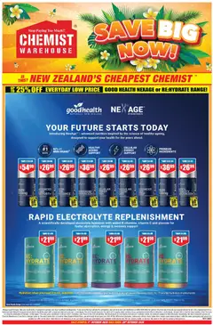 Chemist Warehouse catalogue preview  - valid from 1 Oct 2026