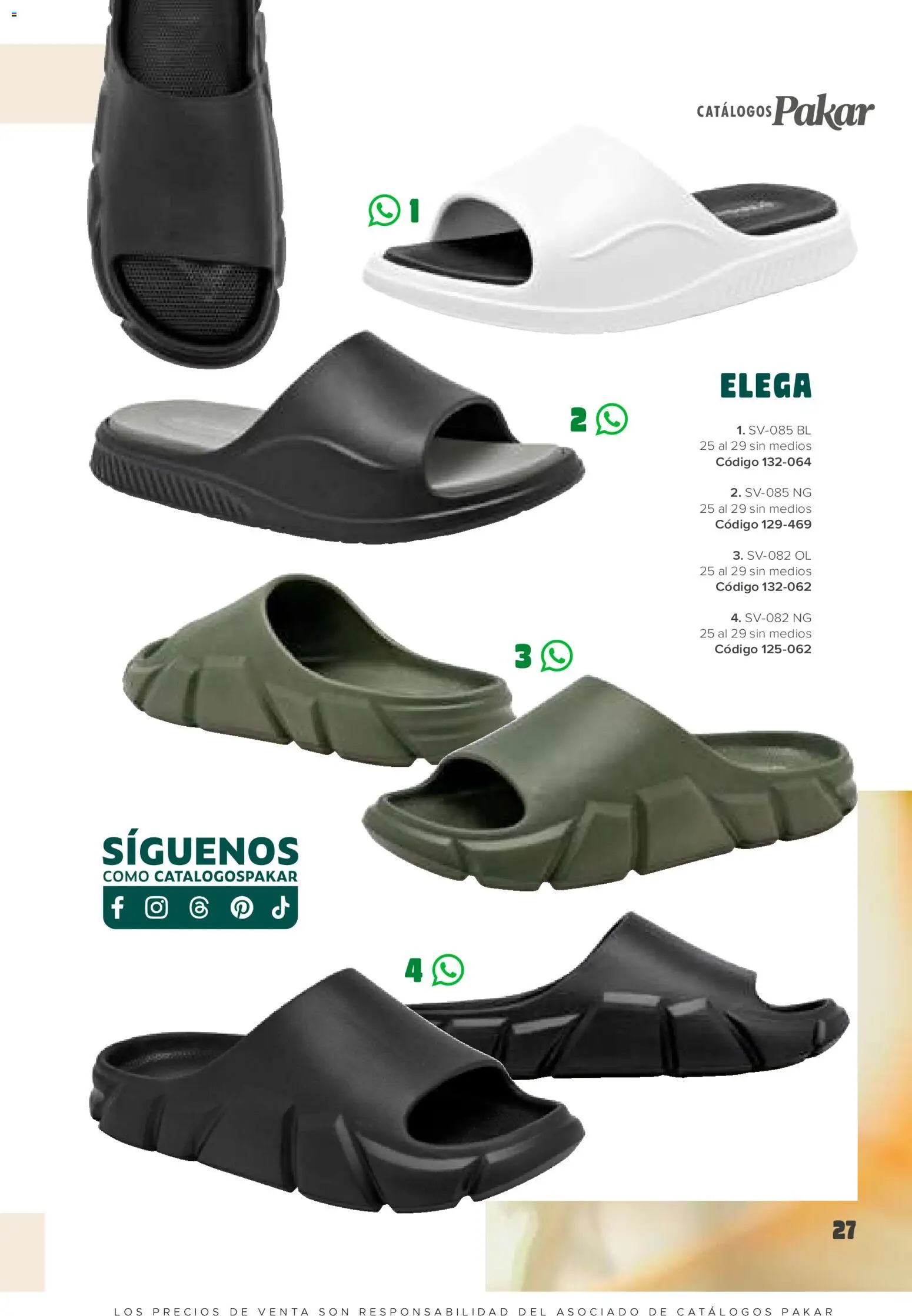Nuevas ofertas de SC Pakar válidas en toda la República Mexicana desde el 30.01.2026. ¡Encuentra las mejores ofertas en SC Pakar catálogo Hombre! | Página: 27