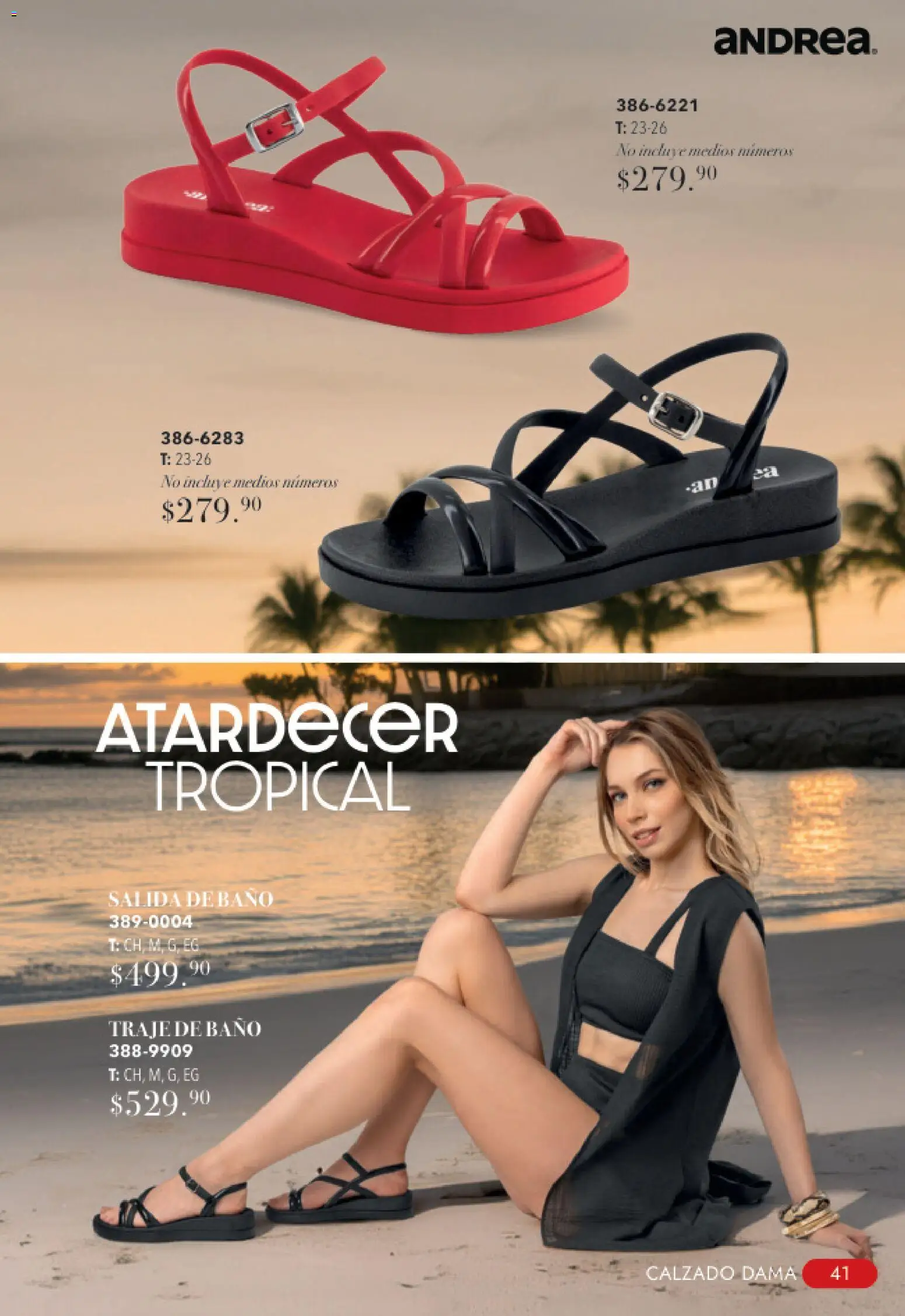 Nuevas ofertas de Andrea válidas en toda la República Mexicana desde el 23/08/2026. ¡Encuentra las mejores ofertas en Andrea catálogo Tropical! | Página: 41