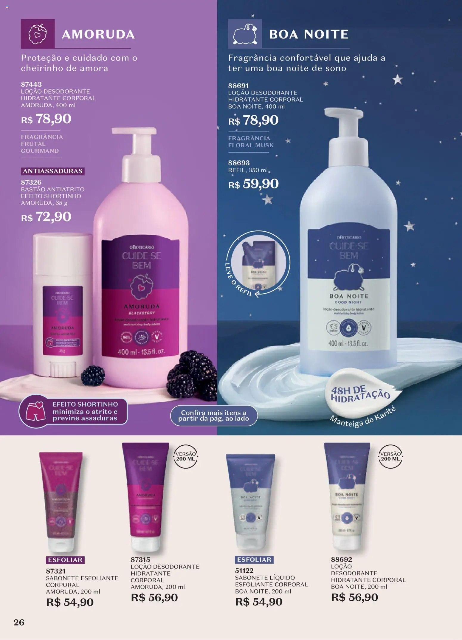 O Boticário Folheto - válido de 29/06/2026 | Página: 30 | Produtos: Hidratante corporal, Desodorante, Sabonete, Sabonete líquido