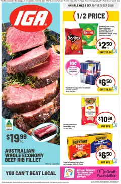 Preview of IGA catalogue Ascot - valid from 09/09/2026