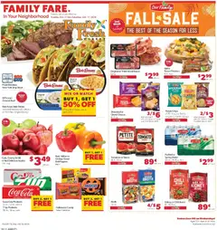 Preview of Family Fare weekly ads valid from 10/11/2026