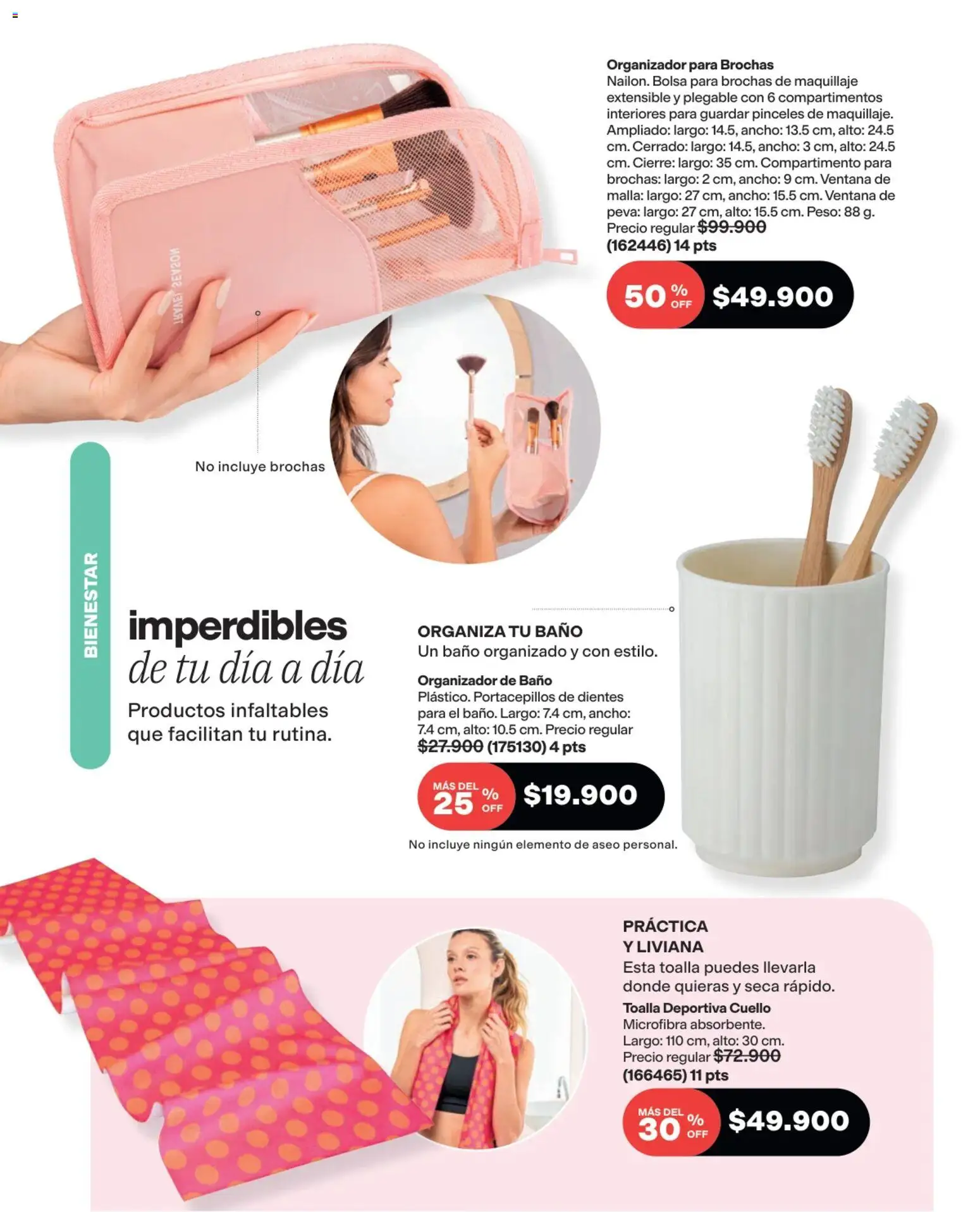 Avon revista - valida desde el 03/08/2026 | Página: 170 | Productos: Bolsa, Peso, Organizador, Cuello