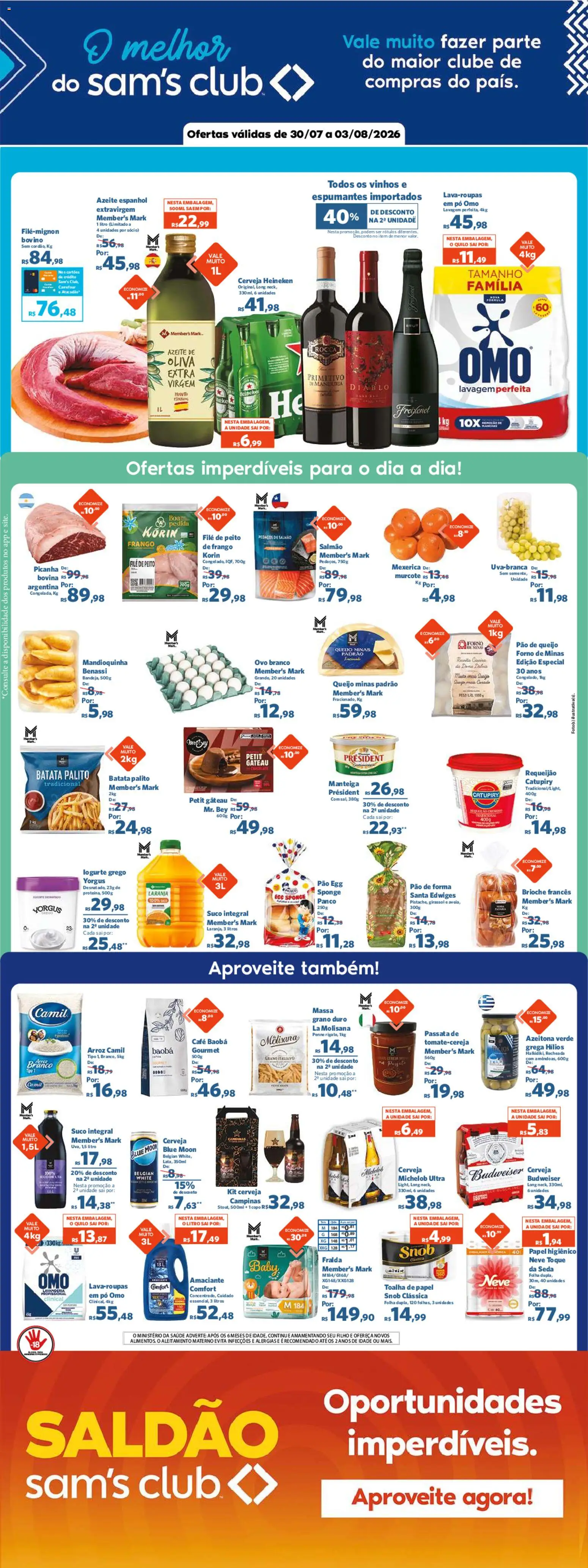 Sam's Club Folheto - válido de 30/07/2026 | Página: 1