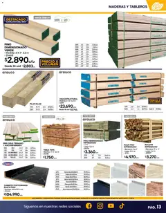 Construmart Ofertas válido desde el 31.05.2026 | Página: 13 | Productos: Cubierta, Viga