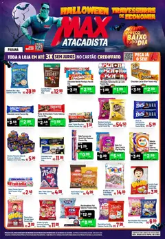 Max Atacadista ofertas Halloween - Pré-Visualização do folheto da loja Max Atacadista, válido de 13/10/2026