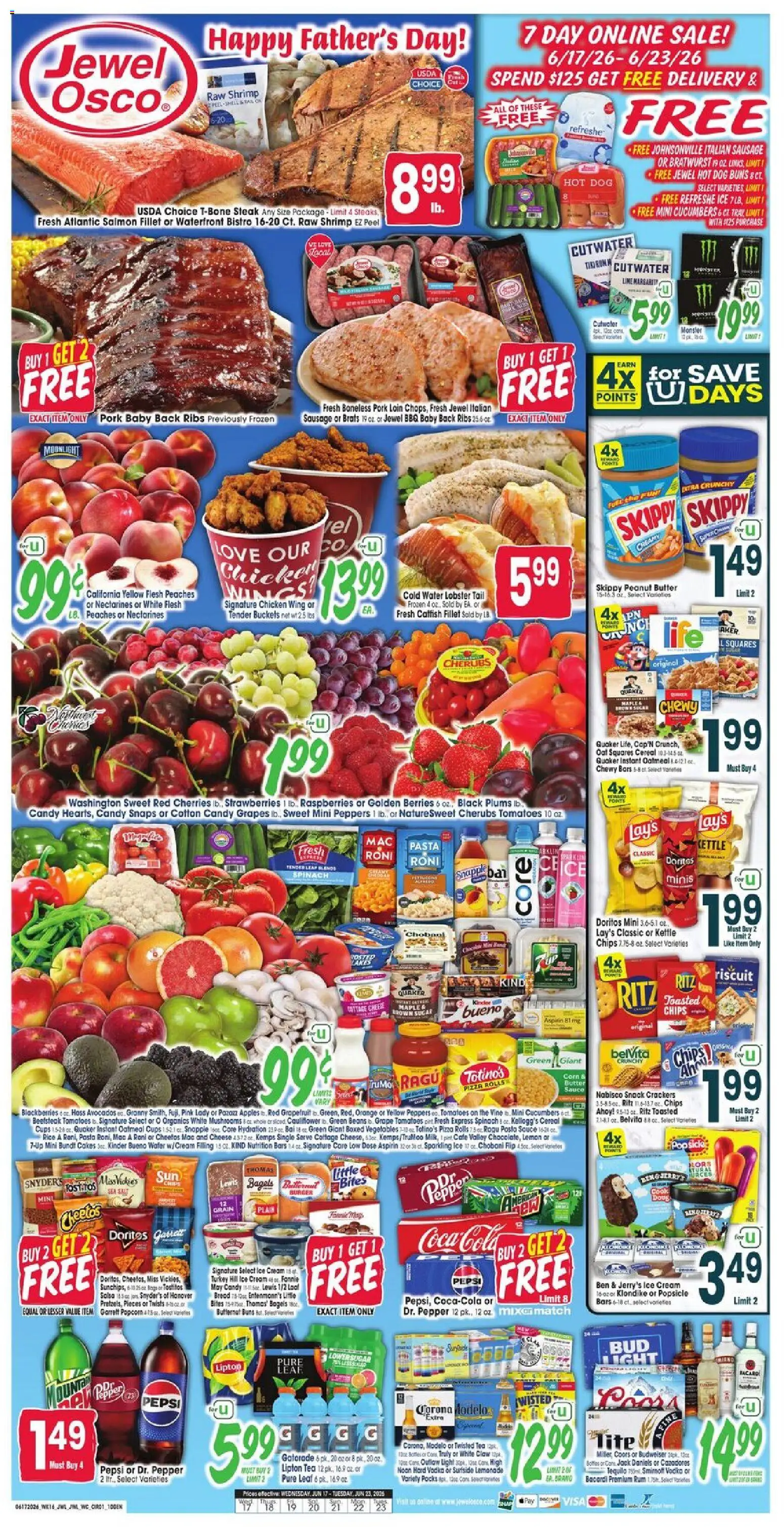 Jewel Osco Weekly Ad - IL - valid from 17.06.2026 | Page: 1