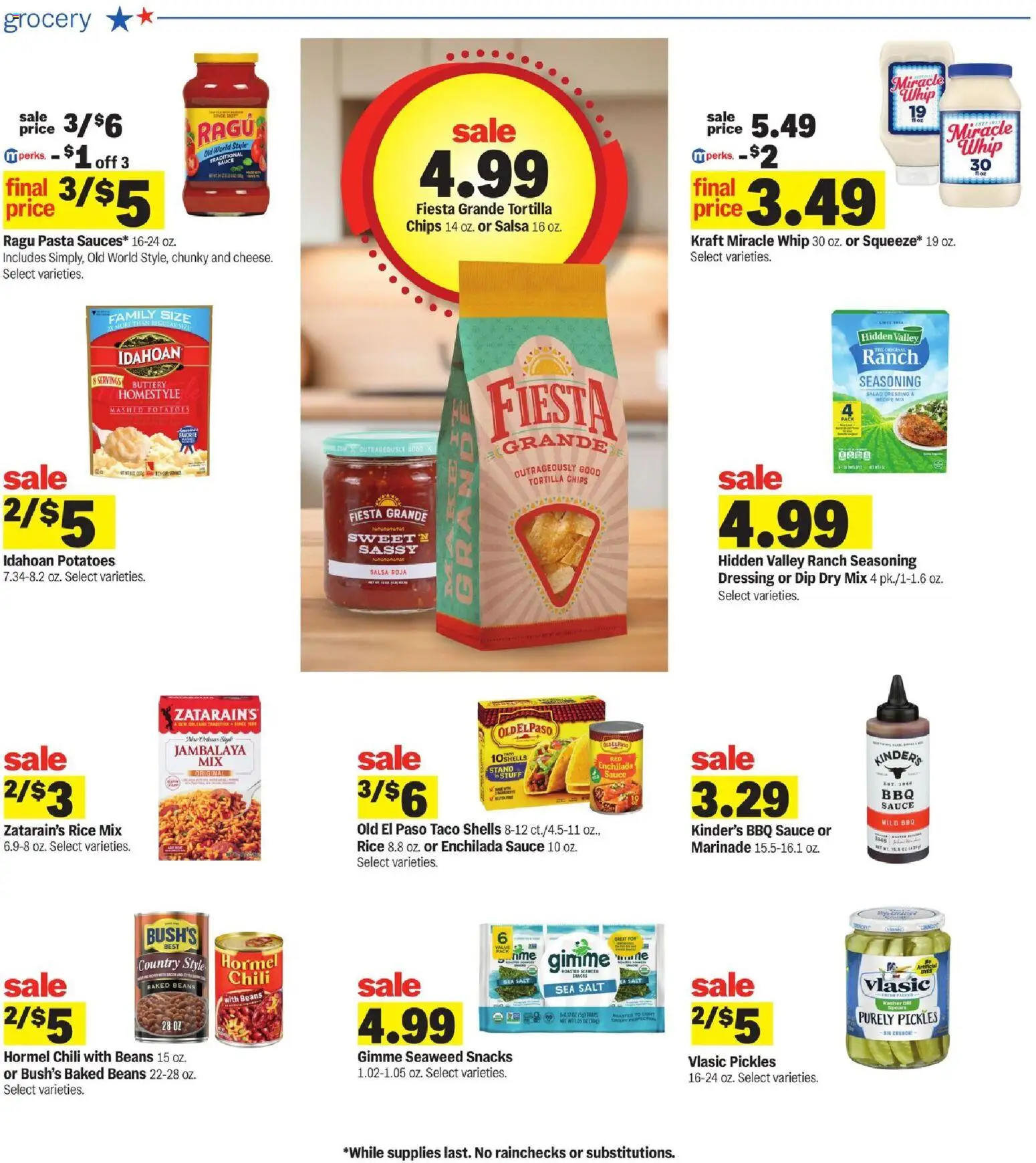 Meijer Weekly Ad - valid from 20.05.2026 | Page: 24 | Products: Rice, Salad, Potatoes, Salt