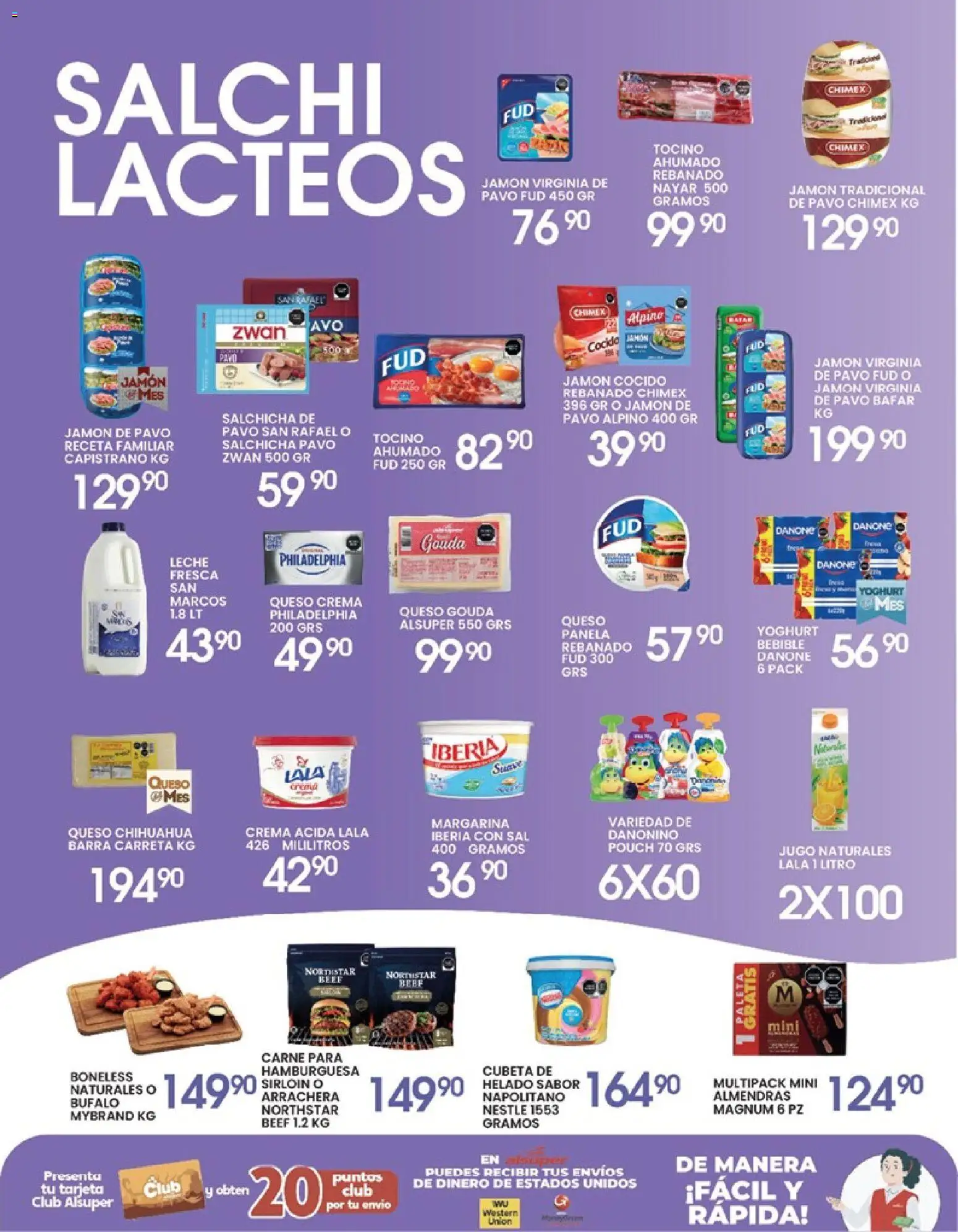 Nuevas ofertas de Alsuper válidas en toda la República Mexicana desde el 05.05.2026. ¡Encuentra las mejores ofertas en Alsuper folleto Durango! | Página: 3