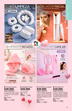 Leonisa catálogo C13-14/2026 -  Vista previa de la revista de la tienda Leonisa valido desde el 24/08/2026 | Página: 13 | Productos: Botella, Brocha, Toalla, Cómoda