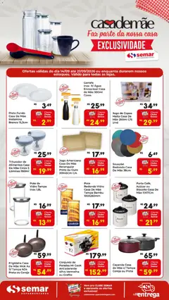 Semar Supermercado ofertas Casa de Mãe - Pré-Visualização do folheto da loja Semar Supermercado, válido de 14/09/2026