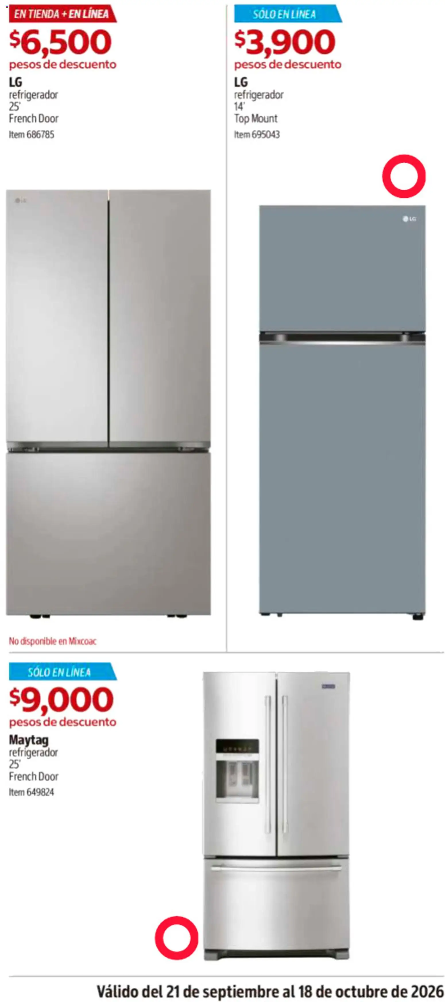 Nuevas ofertas de Costco válidas en toda la República Mexicana desde el 21/09/2026. ¡Encuentra las mejores ofertas en Costco catálogo! | Página: 9