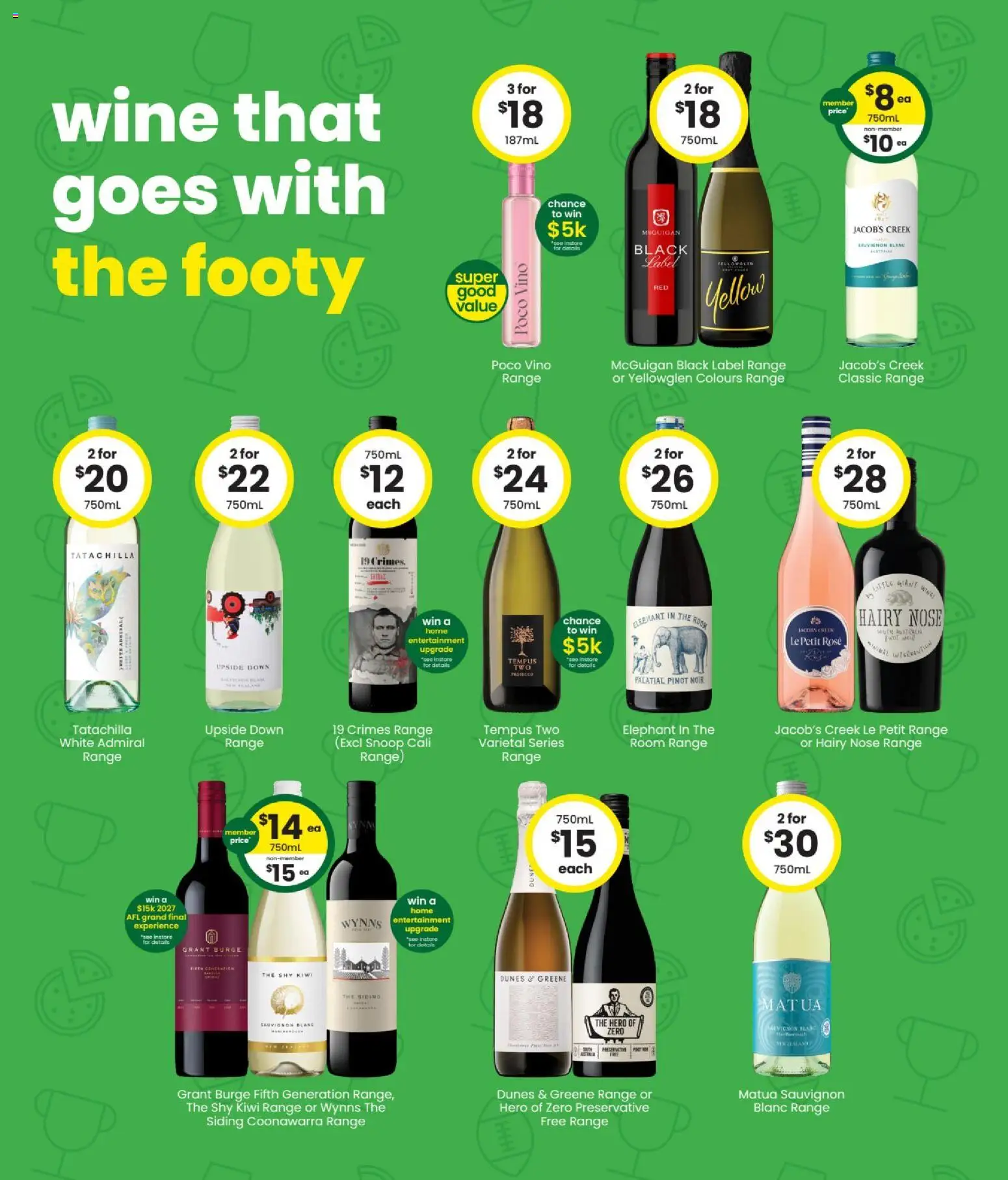 The Bottle-O catalogue - valid from 14/09/2026 | Page: 6 | Products: Wine, Kiwi