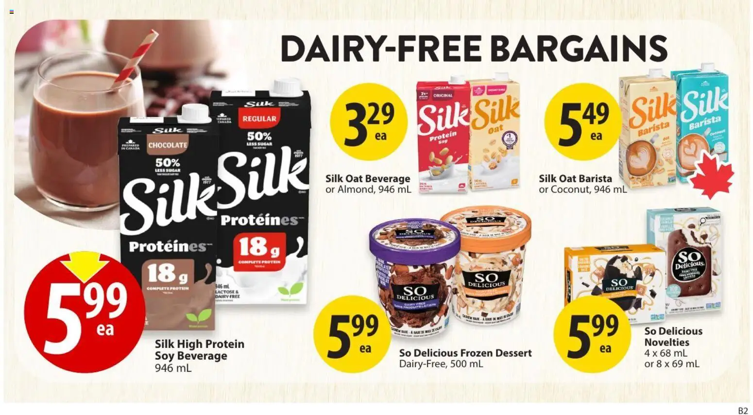 Save on foods flyer valid from Sep 17, 2026 | Page: 27 | Products: Sugar, Dessert, Chocolate, Protein