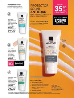 Vista previa de folleto Avon catálogo - Campaña 8 de la Avon válido desde 06.05.2026 | Página: 120 | Productos: Protector solar, Empaque